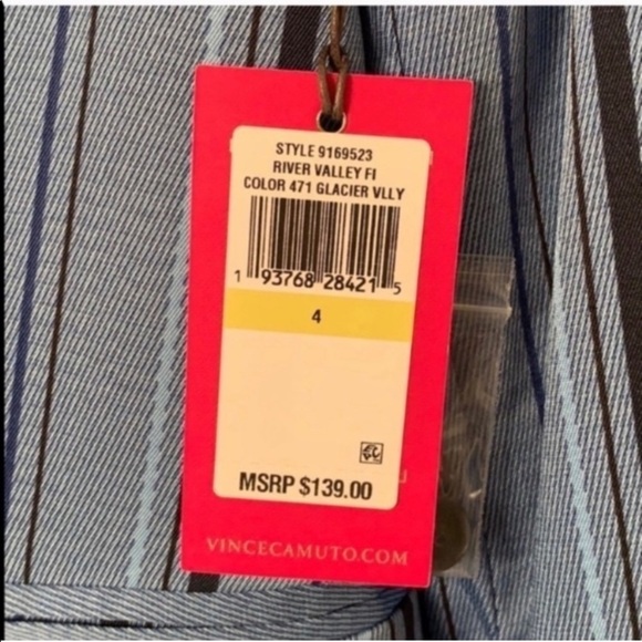 Vince Camuto Striped Blazer Jacket - Picture 7 of 12